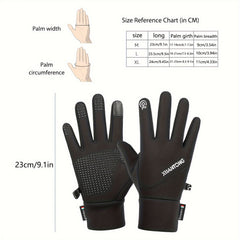 Waterproof Anti Slip Touch Screen Winter Gloves for Sports Skiing