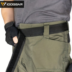 IDOGEAR Tactical Belt Mens Sports Inner Belt Military 4 Waist Belt Army Nylon