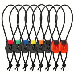 8pcs Elastic Fishing Rod Tie Strap Rods Storage Belt Outdoor Fishing Tools