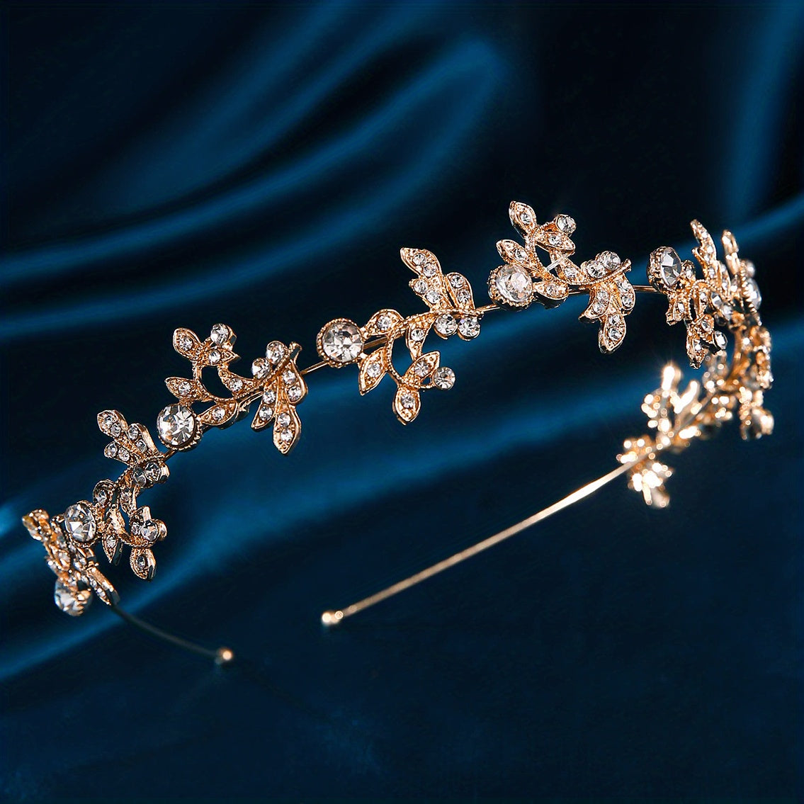Golden Crown Hair Tie Party Decoration Cosplay Costume Hair Accessories