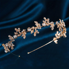 Golden Crown Hair Tie Party Decoration Cosplay Costume Hair Accessories