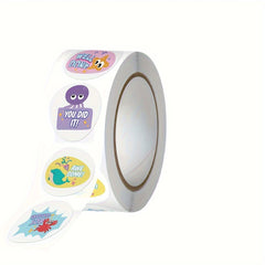 Reward Stickers 500 Sheets - Ocean Animal Award Stickers