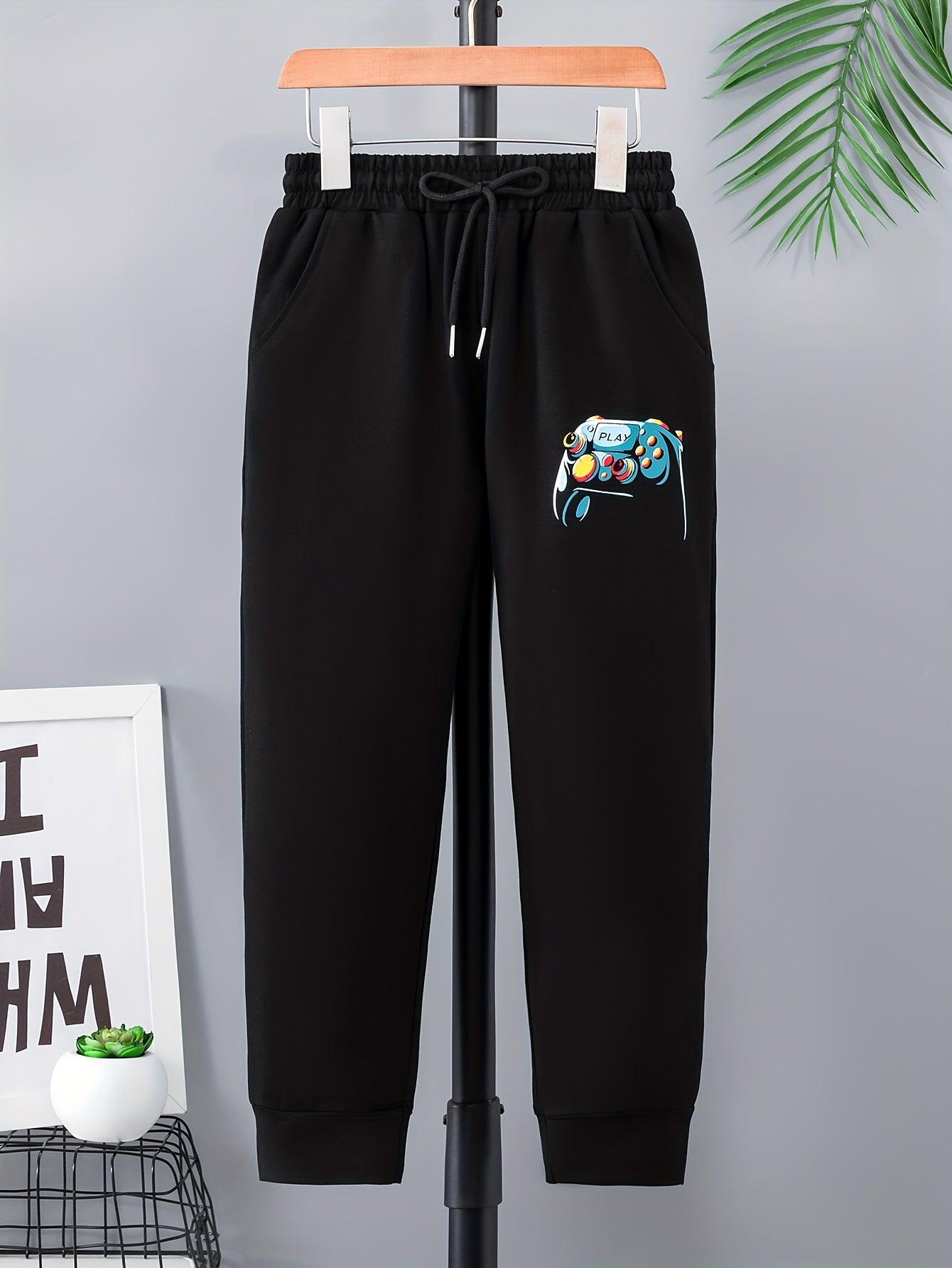 Boys Cartoon Printed Sweatpants Kids Stylish Track Pants