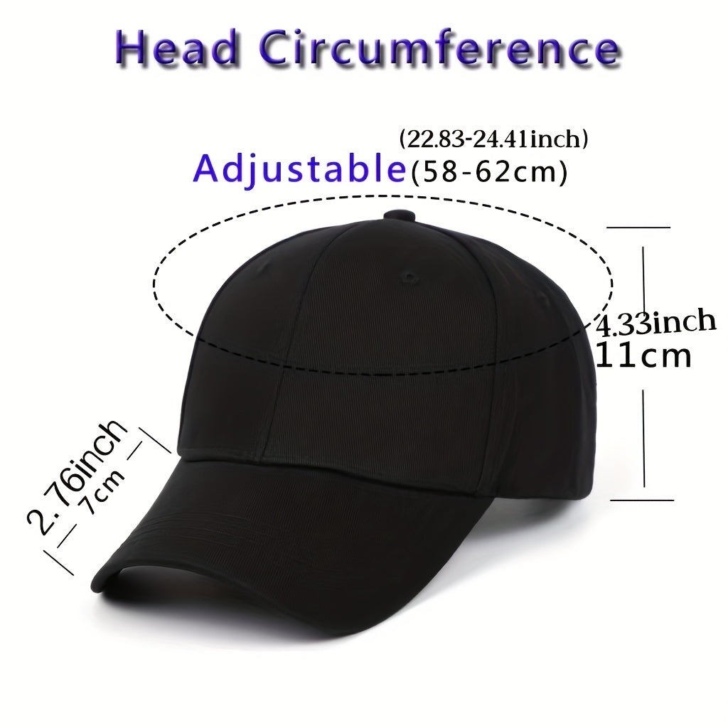 Adjustable Sun Protection Baseball Cap