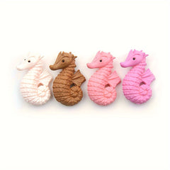 4pcs Dollhouse Bonsai Fairy Garden Seahorse Decor