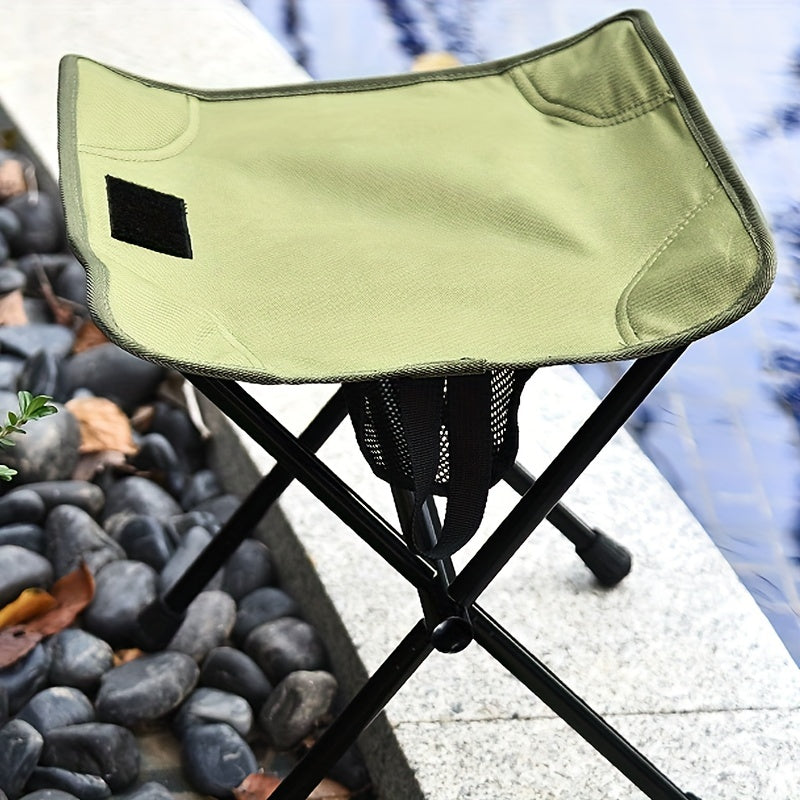 Portable Folding Stool for Outdoor Adventures - Compact and Comfortable