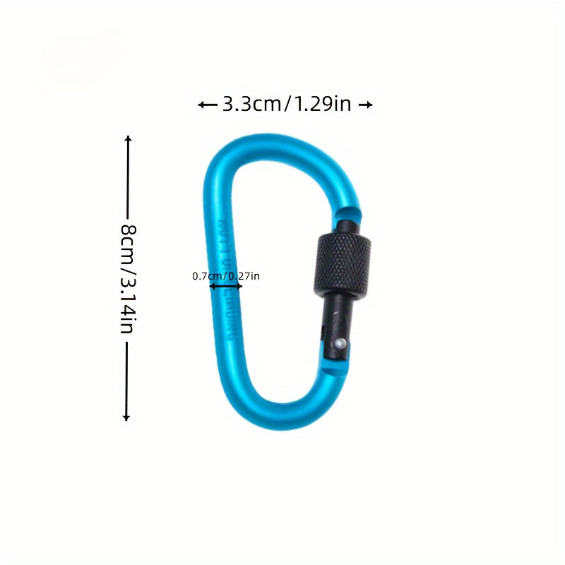 Colorful Carabiner Quick Hook For Camping And Hiking