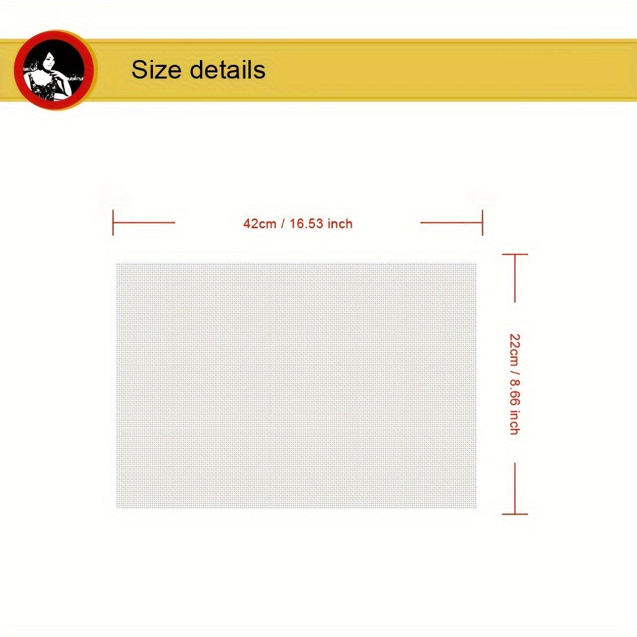 Cross Stitch 14ct Cloth Flower Pot Tulip Embroidery Material DIY