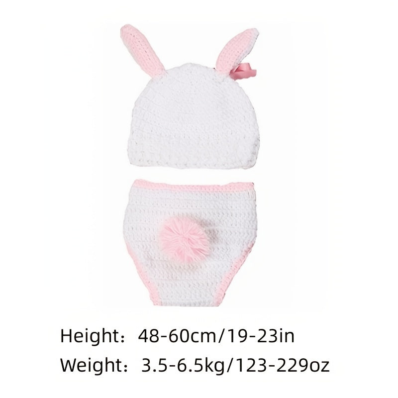 6M Newborn Beanie Cap Baby Photography Props