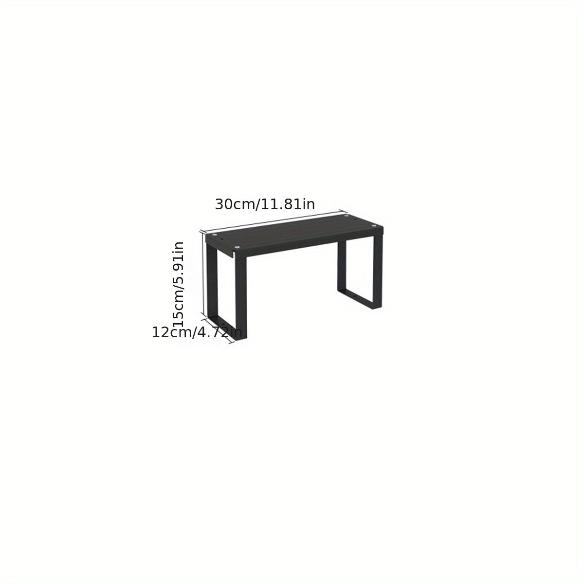 Stylish Multifunctional Stainless Steel Rack for Kitchen Storage