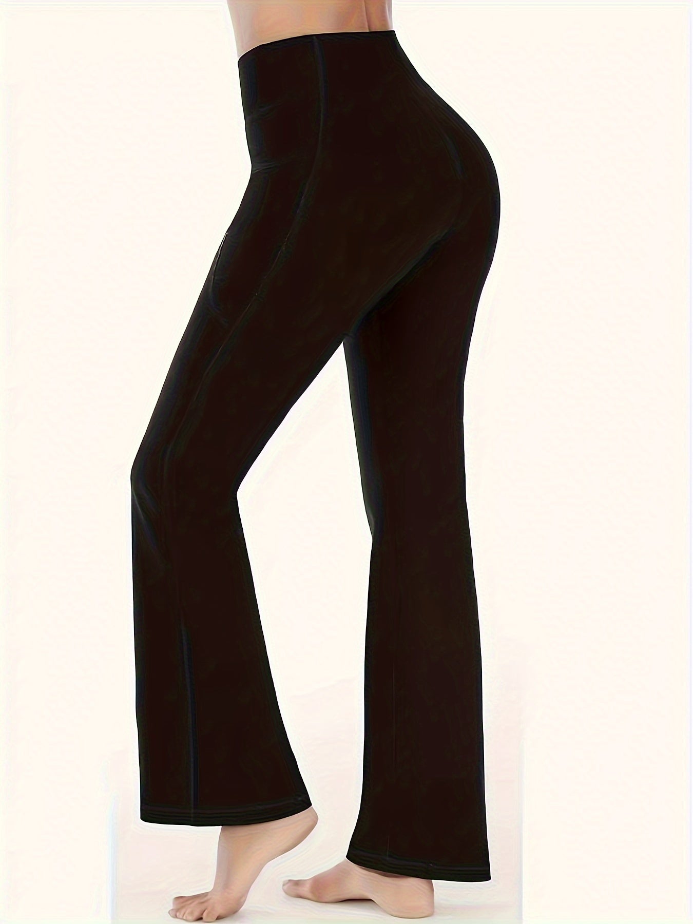 High Waist Yoga Pants Butt Lifting Flared Leggings Women's Activewear