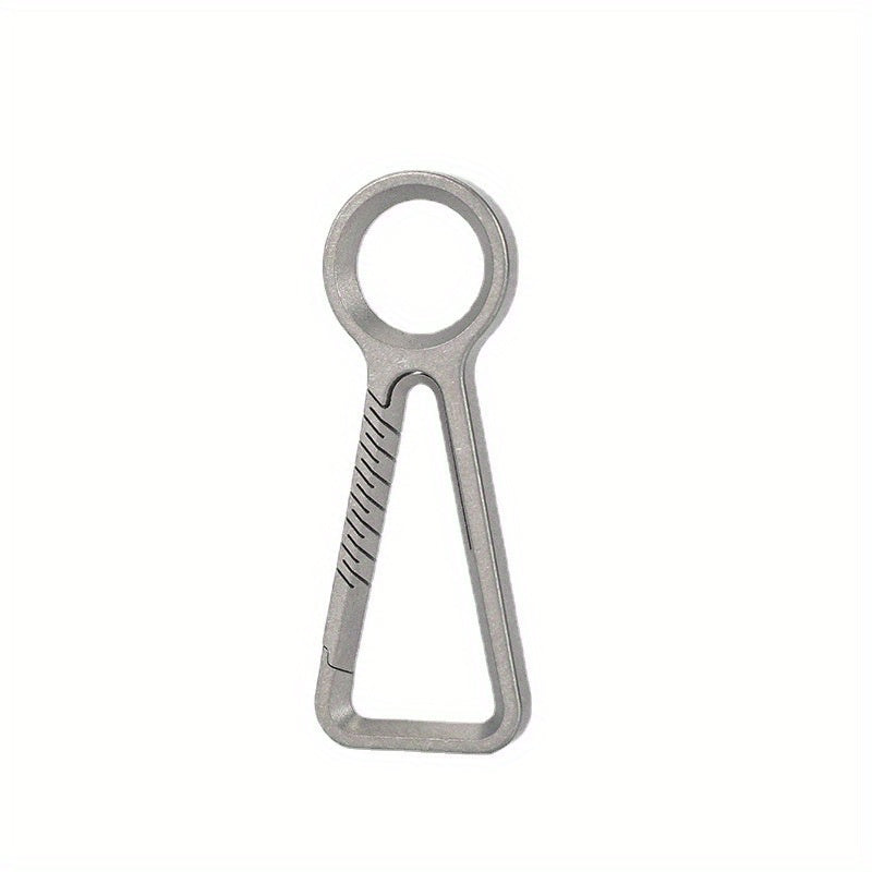Titanium Carabiner Keychain for Outdoors