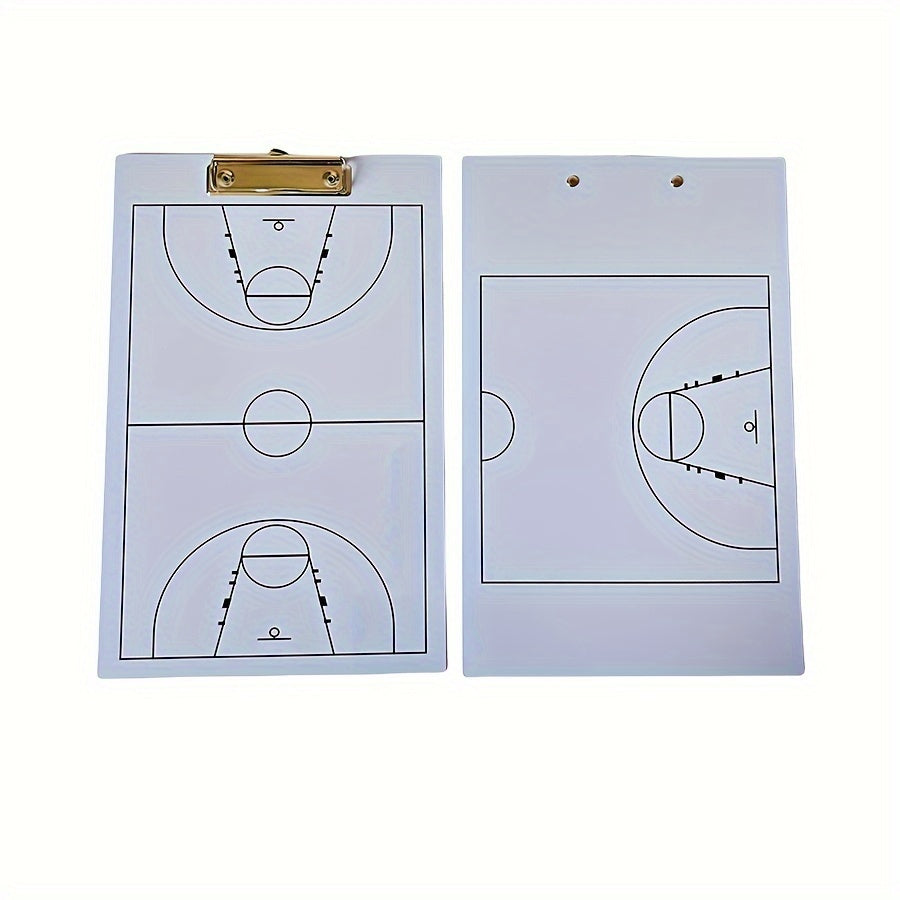Erasable Basketball Demonstration Board - Coaching Clipboard