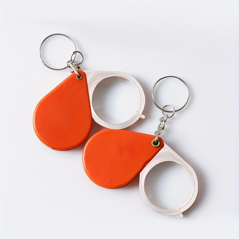 Foldable Keychain Magnifying Glass for Senior and Teen Reading