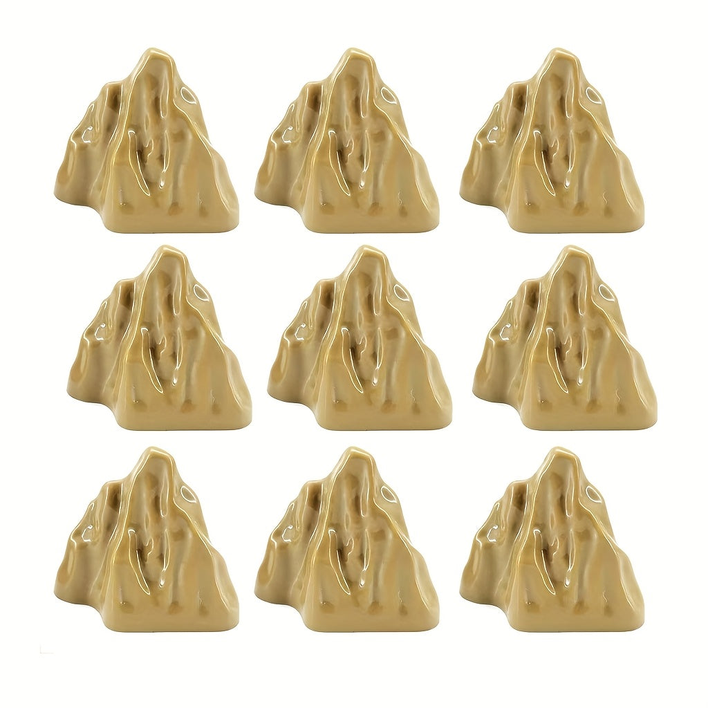 9pcs Forest Rockery Accessories for Scene Building