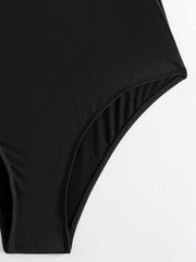 Swimsuit Women's Butterfly V-Neck One Piece Bathing Suit