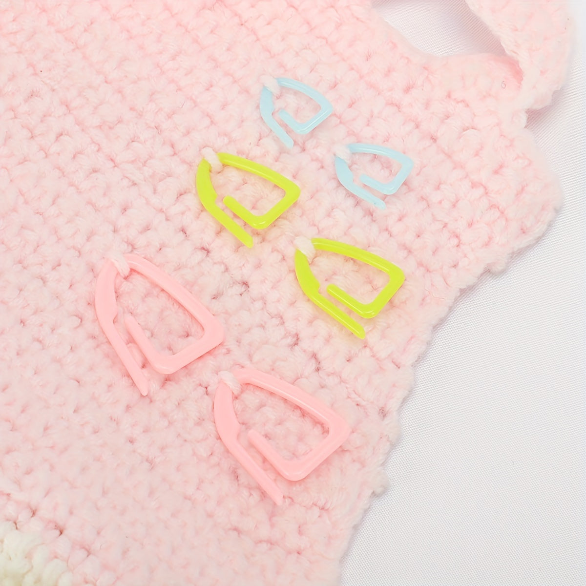 15pcs Knitting Crochet Markers Stitch Marker Ring Sewing Accessories DIY Crafts