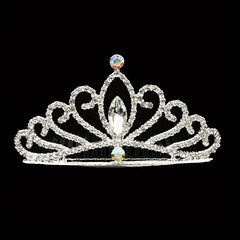 Rhinestones Bridal Headdress Princess Crown Hair Accessories