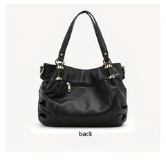 Women's Leather Shoulder Bag Large Capacity Crossbody Bag for Daily