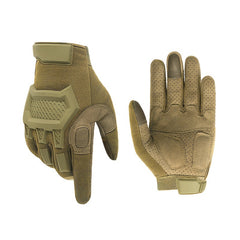 Men's Outdoor Training Touch Screen Vibration Absorption Gloves