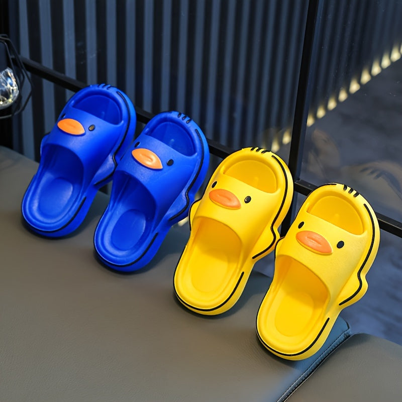 Boys Soft Platform Slippers Quick Drying Lightweight Anti Slip
