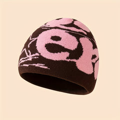 Knitted Warm Hat Hip Hop Skull Cap Autumn Winter Beanie
