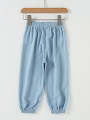 Toddler Girls Jogger Pants Elastic Waist Casual Trousers Kids Summer Clothes