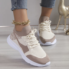 Women's Mesh Breathable Sports Shoes Lightweight Travel Shoes
