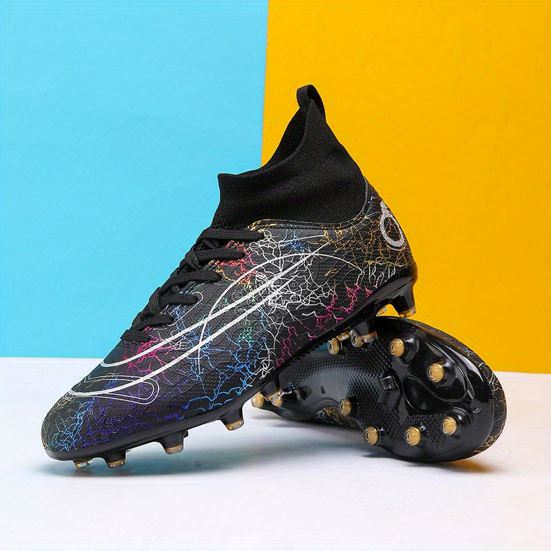 High Performance Soccer Cleats with Non Slip Turf Spikes - Unisex