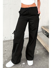 Y2K Loose Drawstring Casual Cargo Pants