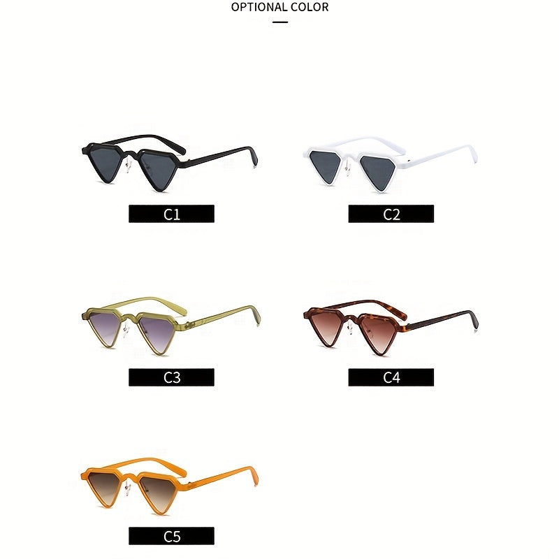 Men's Triangle Frame Sunglasses UV Protection for Cycling Fishing