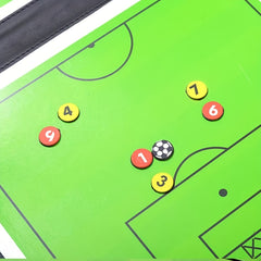 Portable Strategy Coach Board Soccer Basketball Coaches Clipboard