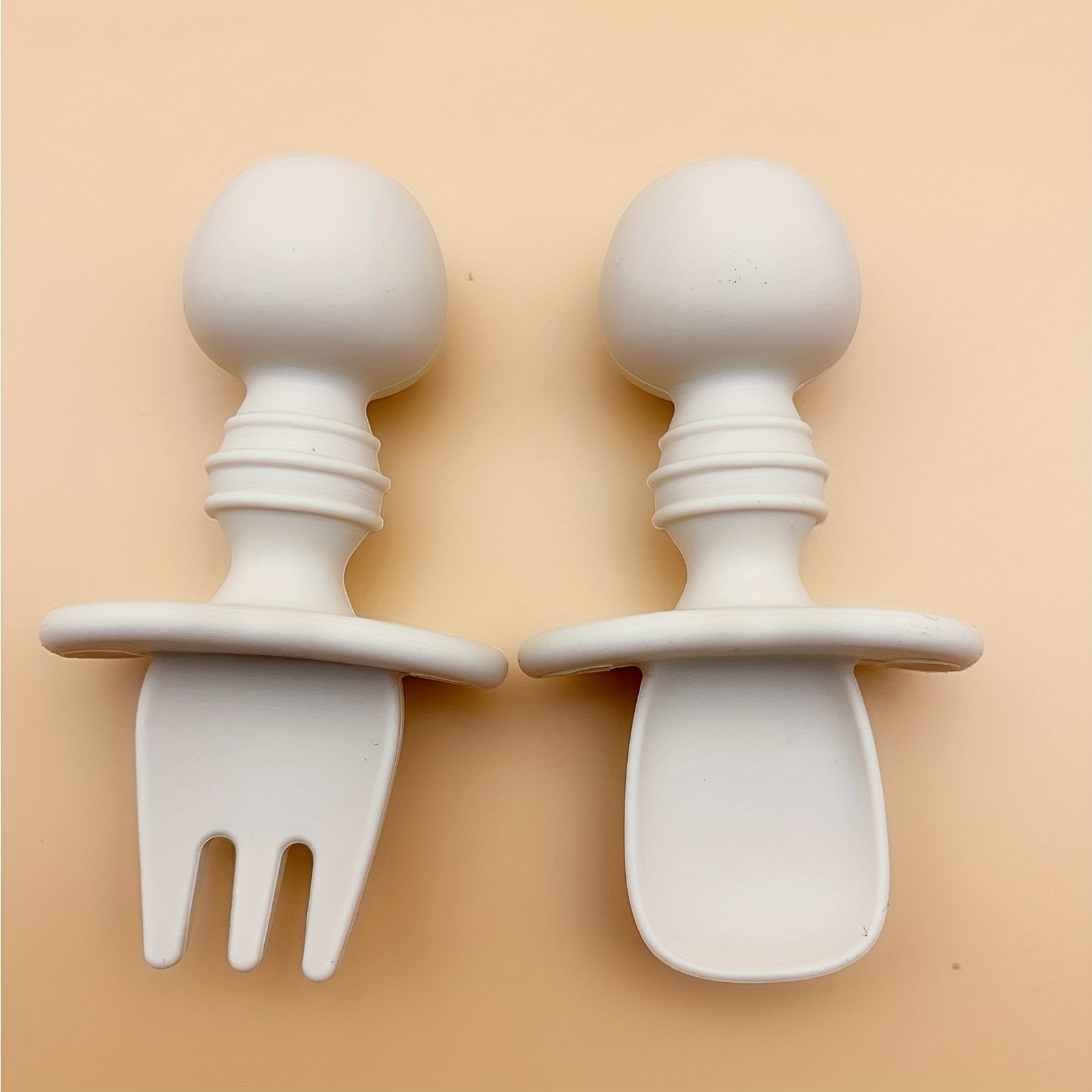 2pcs BPA-Free Panda Training Fork & Spoon Set