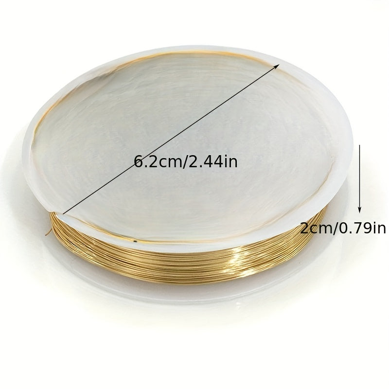Brass Copper Wires Beading Wire For Jewelry Making Silver DIY Bracelet Necklace