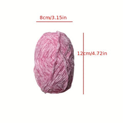 3 x 150g Hand Knitting 100% Polyester Yarn Milk Cotton - Hats Bags Trinkets