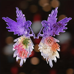 2PCS Set Angel Jewelry Pendant Mold Resin Casting Molds DIY Craft Cake Topper