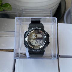 Boys' Sport Watch, IPX7 Swimming, Alarm, Luminous Display, Durable, Perfect Gift