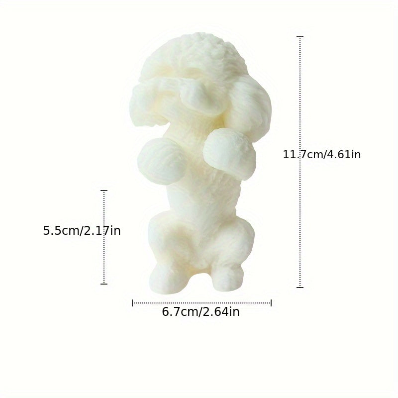 Teddy Candle Home Ornaments Photography Props Birthday Wedding Christmas