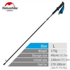Collapsible Carbon Fiber Walking Sticks for Hiking