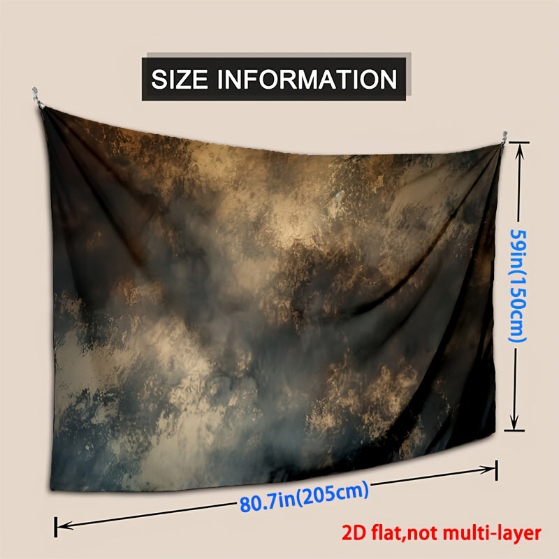 Brown Muslin Abstract Photo Backdrop for Headshots & Parties