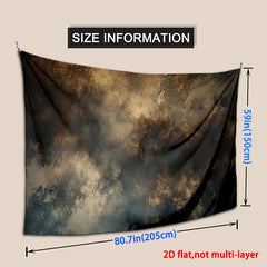Brown Muslin Abstract Photo Backdrop for Headshots & Parties