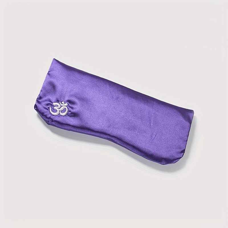 Soft Comfortable Yoga Eye Pillow Blackout for Travel Rest Nap Yoga