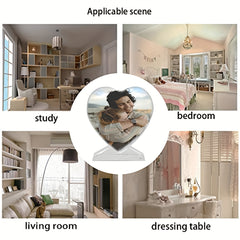 Heart Shaped Photo Frame Mold DIY Resin Silicone Mold