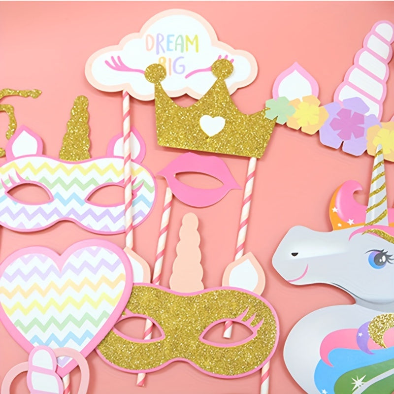 12pcs Cartoon Party Theme Paper Cards Kids Birthday Decor