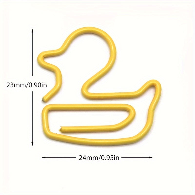 Duck Paper Clip Bag Shaping Line Mixed Pin Office Supplies