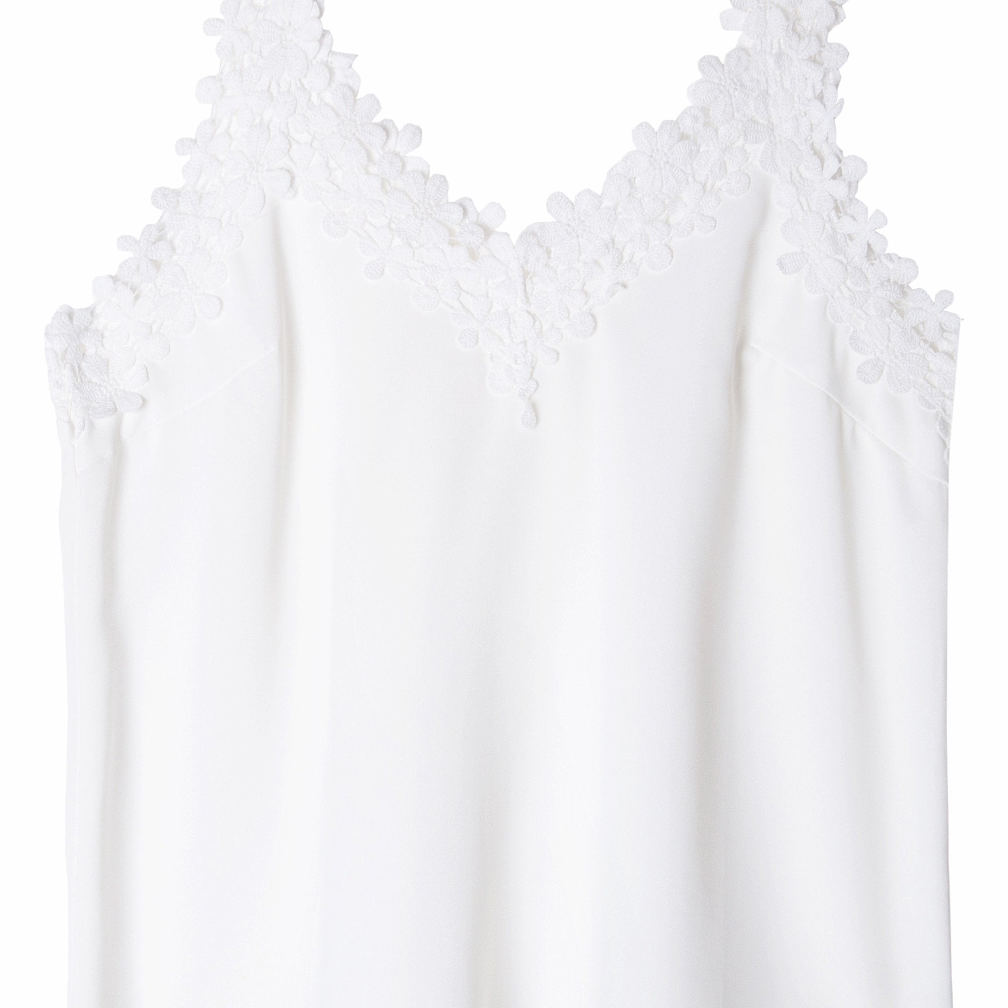 Lace Cami Top V Neck Sleeveless