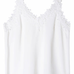 Lace Cami Top V Neck Sleeveless