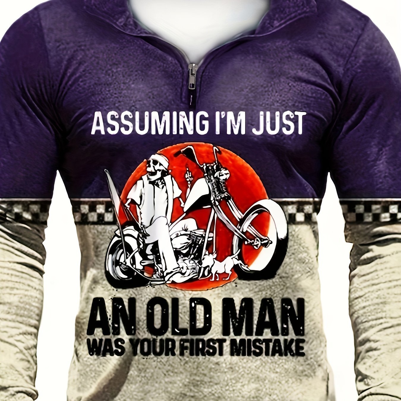 Pattern Men's Casual Comfy Long Sleeve Shirt for Autumn