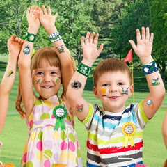 24pcs Golf Party Bracelets Green Scheme Golf Birthday Party Favors