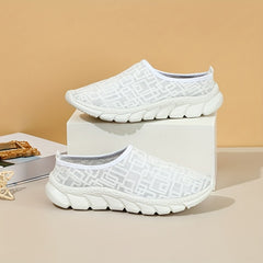 Women's Mesh Slip-On Sneakers Lightweight Casual Outdoor Shoes